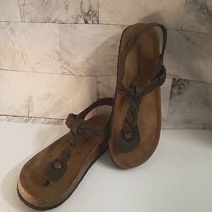 Outwoods Bork Braided Thong Sandals NEW